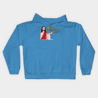 Jesus was a Beauty Guru Kids Hoodie